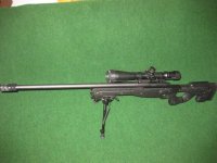 Remington 700 met Accuracy International chassis en kolf