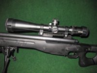 Remington 700 met Accuracy International chassis en kolf