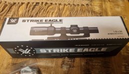 Vortex Strike eagle 1-8x24 scope