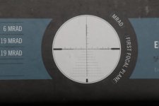 VORTEX Diamondback Tactical 6-24×50 FFP-EBR-2C MRAD