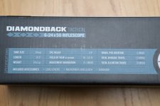 VORTEX Diamondback Tactical 6-24×50 FFP-EBR-2C MRAD