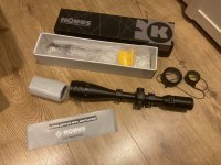 Nieuwstaat Konuspro 6-24 x 50 zoom met rode of blauwe dot verlichting