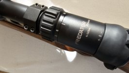 ZGAN Daystate Wolverine (.303/7.62 mm) met Steiner kijker, tas, kogeltjes en persluchtfles