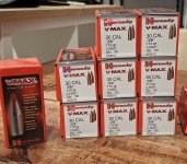 Hornady .30 en .45 kogelpunten en 300 BLK Hulzen