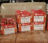 Hornady .30 en .45 kogelpunten en 300 BLK Hulzen