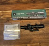 Vortex Strike Eagle 1-8x24 AR-BDC3 incl Vortex Cantilever montage (picatinny)