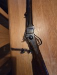 Shiloh Sharps model 1874 replica geweer kaliber .45-100