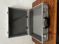 Vier handvuurwapen koffers