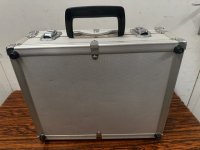 Vier handvuurwapen koffers