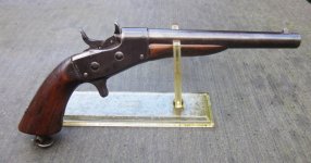 Remington 1865 Rolling Block pistool Navy .50
