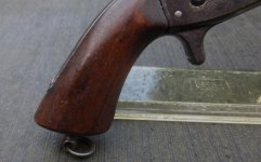 Remington 1865 Rolling Block pistool Navy .50