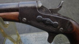 Remington 1865 Rolling Block pistool Navy .50