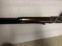 Lever action Überti 1873 hexagon loop