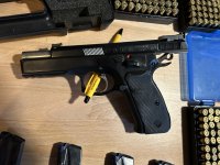 CZ sp 01 9 mm en munitie