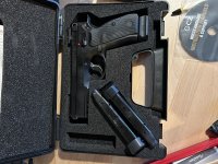 CZ sp 01 9 mm en munitie
