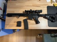 Savage arms MSR 15 Recon 16”+ vortex strike eagle 1-6x24