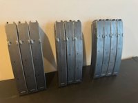 Diverse H&K MP5 30-schots mag + montages