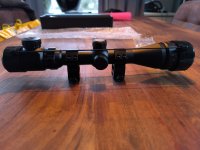 Richtkijker 4-16*40 green en red kruis NIEUW