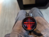 Richtkijker 4-16*40 green en red kruis NIEUW