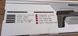 Snowpeak SL900 5.5 mm nog nieuw in de doos