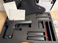 CZ TS 2 Racing Green 9×19 – extreem complete set (4×20rds mags, LOK + Ultimate/Eemann tuning & spares, OEM parts erbij)