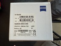 Nieuwe Zeiss Conquest V4 4-16x44