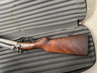 Antiek Husqvarna dubbelloops jachtgeweer – Husqvarna Vapenfabrik – ca. eind 1800