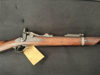 origineel Amerikaans militair geweer: Springfield Trapdoor Model 1873.
