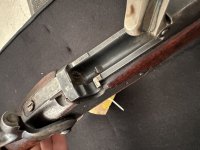 origineel Amerikaans militair geweer: Springfield Trapdoor Model 1873.