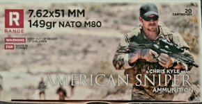 American sniper .308 munitie