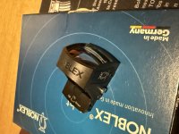 Noblex Sigt G 3,5 Moa Red dot met groot venster. perfecte staat