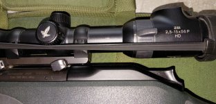 Blaser R8 met Swarovski Z6i 2,5-15x56 PL richtkijker.