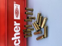 Te koop, ca 2300 messing .357 hulzen