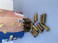 Te koop, ca. 1400 messing .38 special hulzen