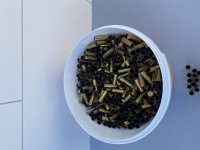 Te koop, ca. 1400 messing .38 special hulzen