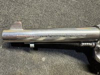 Ruger Vaquero single action revolver in stainless steel