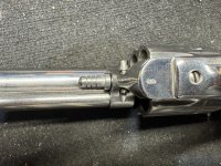 Ruger Vaquero single action revolver in stainless steel