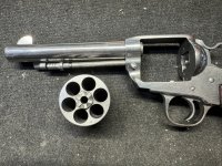 Ruger Vaquero single action revolver in stainless steel