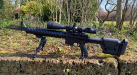 Leupold Mark 4     6,5-20x50mm LR/T M1  met Verlicht Mildot Richtkruis