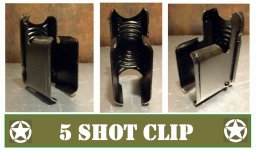 5 schots GARAND clips