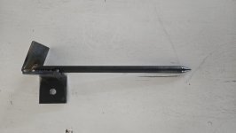 Schietschijfhouder - Balkpin - 6x6 cm - per paar verkocht