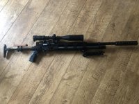 Bijna NIEUWE Evanix sniper 7.62 / .30