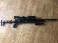 Bijna NIEUWE Evanix sniper 7.62 / .30