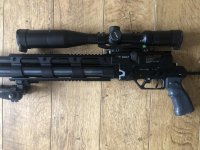 Bijna NIEUWE Evanix sniper 7.62 / .30