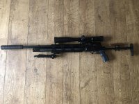 Bijna NIEUWE Evanix sniper 7.62 / .30