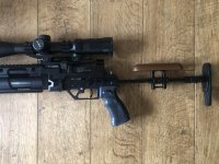 Bijna NIEUWE Evanix sniper 7.62 / .30