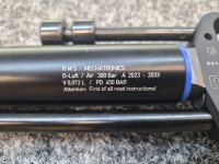 Tesro PA-10 match luchtpistool 4,5 mm 300bar