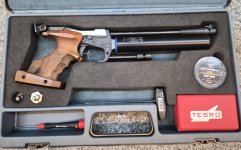 Tesro PA-10 match luchtpistool 4,5 mm 300bar