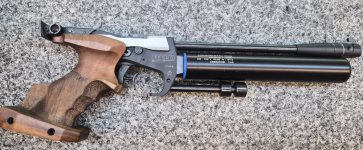 Tesro PA-10 match luchtpistool 4,5 mm 300bar