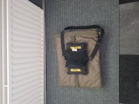 schietmat met bulsbag